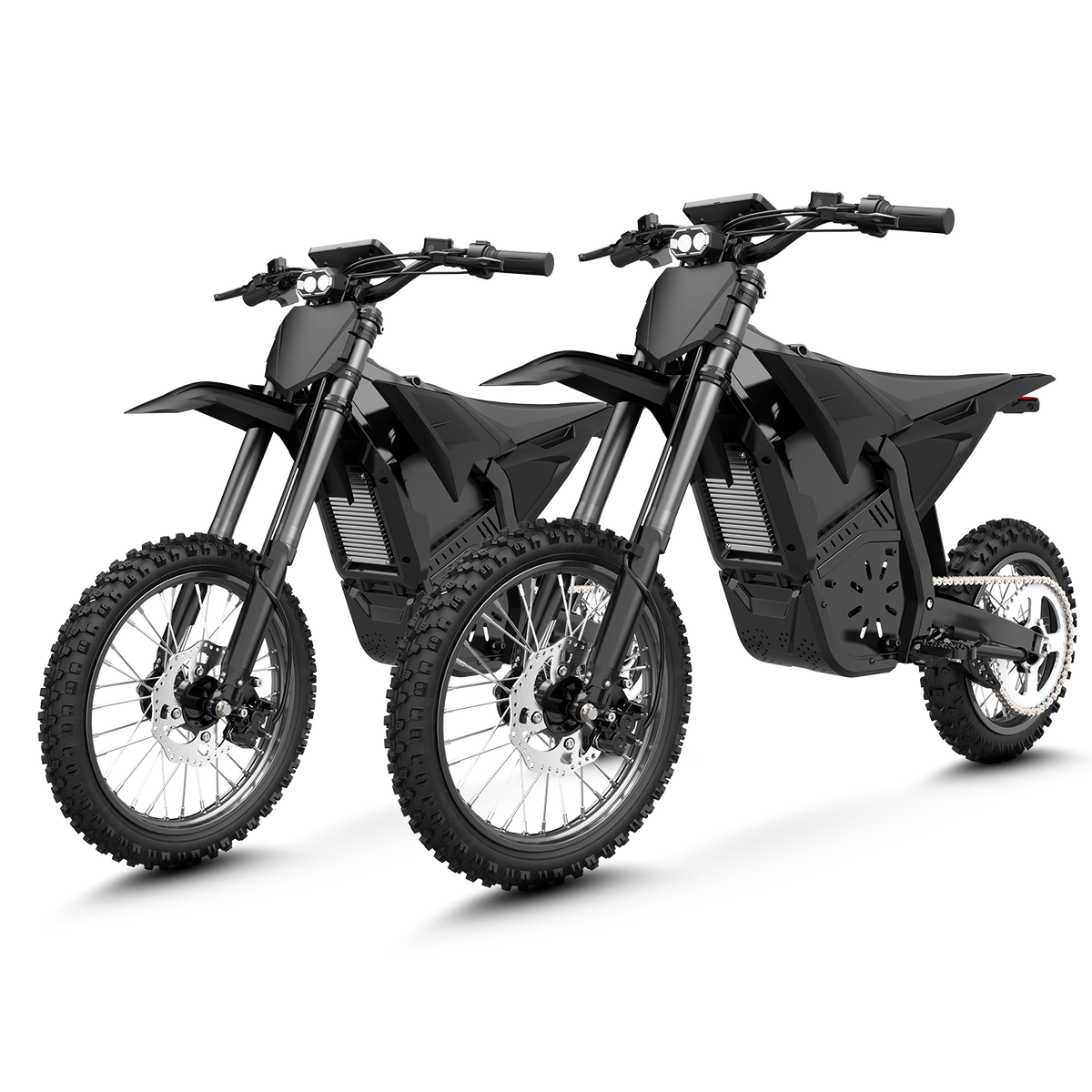 LeonxX3 Vector MAX Off-Road Electric Dirt Bike — Two Bike Bundle